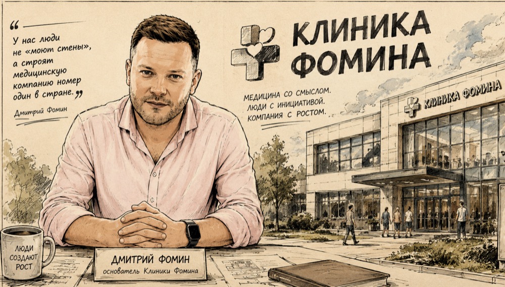 Дмитрий Фомин, основатель сети «Клиника Фомина»